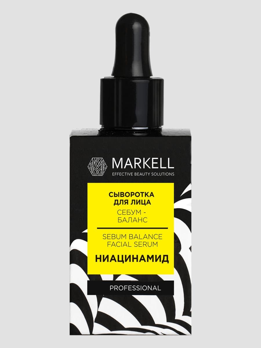 

(MARKELL PROFESSIONAL) СЫВОРОТКА ДЛЯ ЛИЦА СЕБУМ-БАЛАНС, 30МЛ, 4810304018658